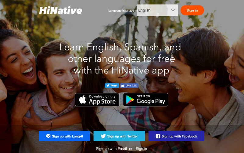 HiNative App - A Lang-8 Alternative?